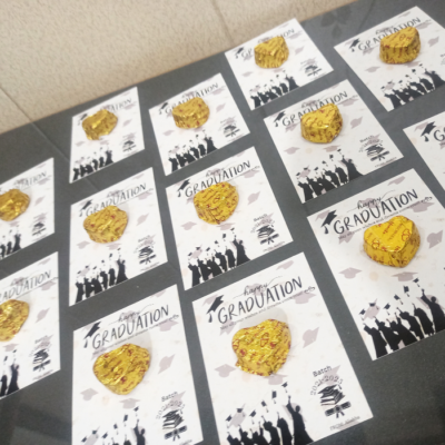 graduation chocolate cards