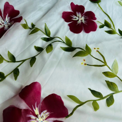 hand paint organza dupatta 03 (copy)