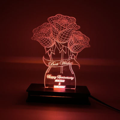 customized acrylic engraved lamp 01