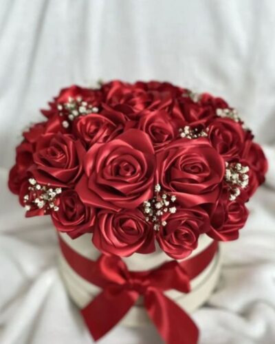 ribbon rose box