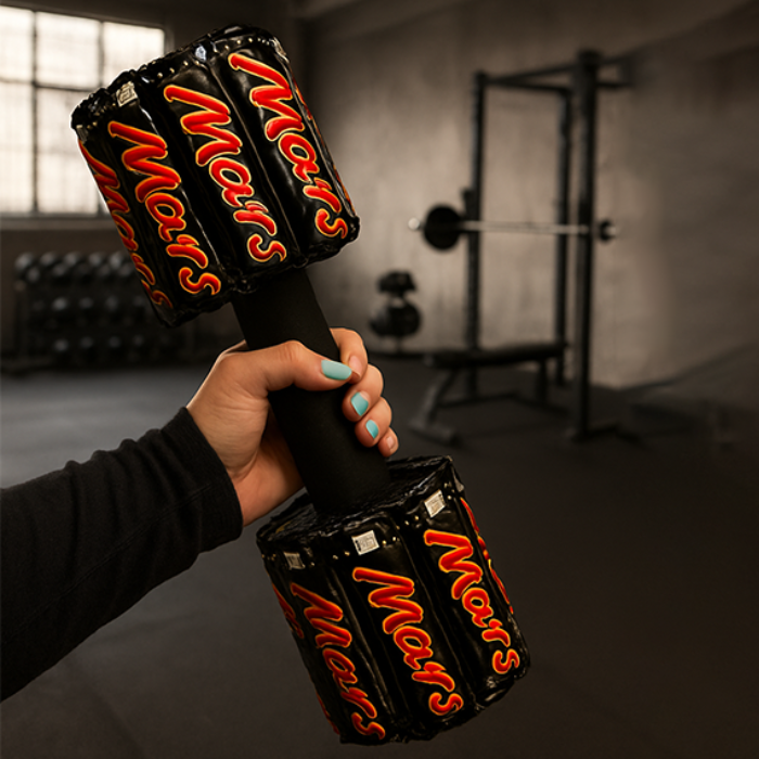 Home customize chocolates bar dumbbell 02