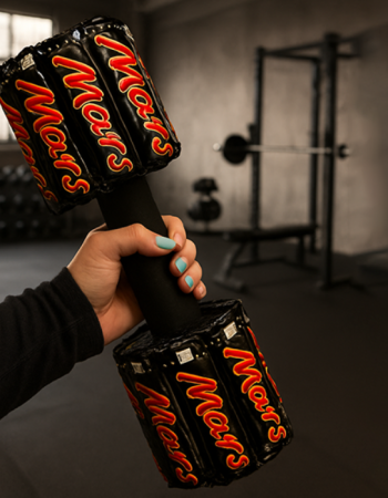 Home customize chocolates bar dumbbell 02